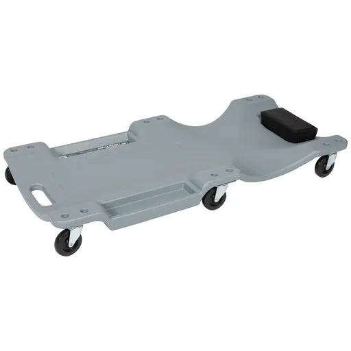 OPT-40130G Лежак ремонтный, подкатной, пластиковый, серый - 1