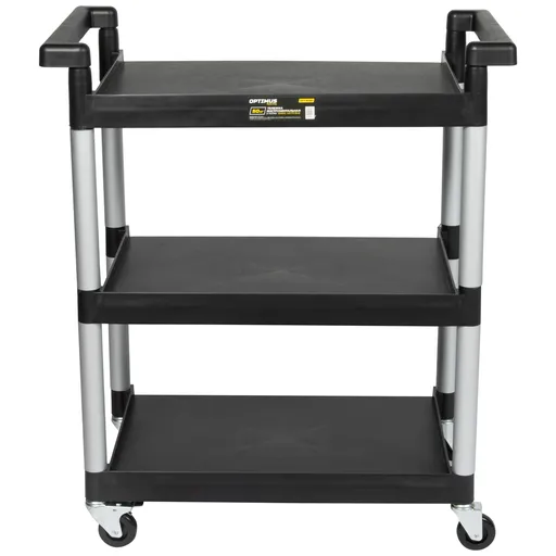 OPT-809D Тележка пластиковая, 3 полки - 1