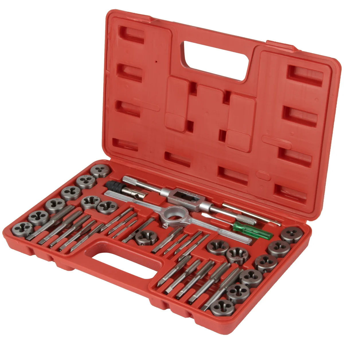 OPT-MTDS40 Набор метчиков и плашек М3-М12, 40 предметов, метрическая резьба