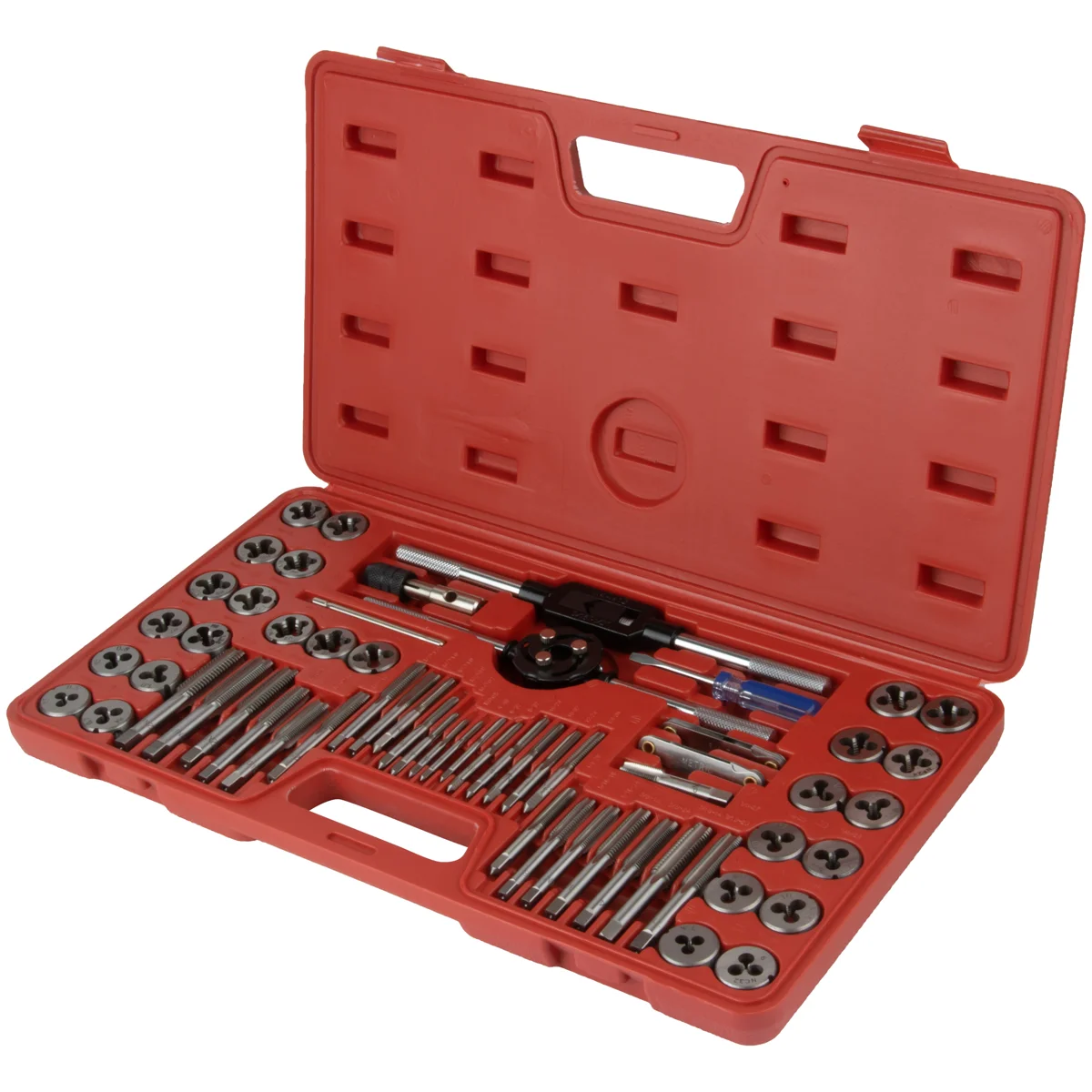 OPT-MTDS60 Набор метчиков и плашек М3-М12, 4-40 - 1/8NPT27, 60 предметов, метрическая и дюймовая резьба