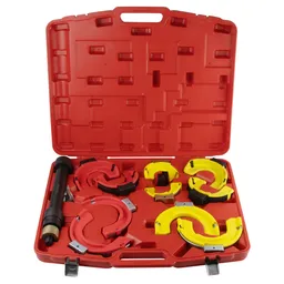 WDK-214029A Съемник пружин усиленный для сжатия и сборки / разборки стоек амортизаторо, 5 пар захватов