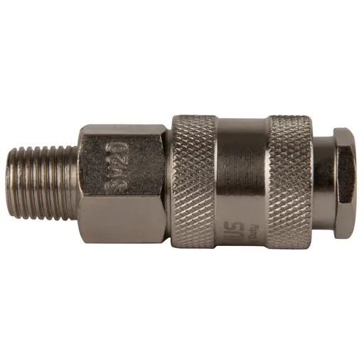 OPT-720SMA Соединение быстросъемное пневматическое с внешней резьбой 1/4" - 1