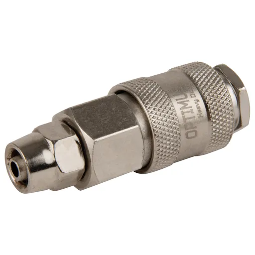 OPT-720SPA Соединение быстросъемное пневматическое с обжимным креплением под шланг 8 мм - 1