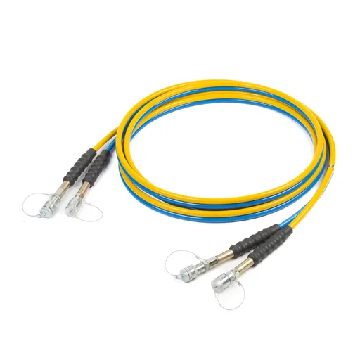 HRH-HHD0612 РВД двойной для подключения гидравлического гайковерта, 6 мм, с БРС - 1