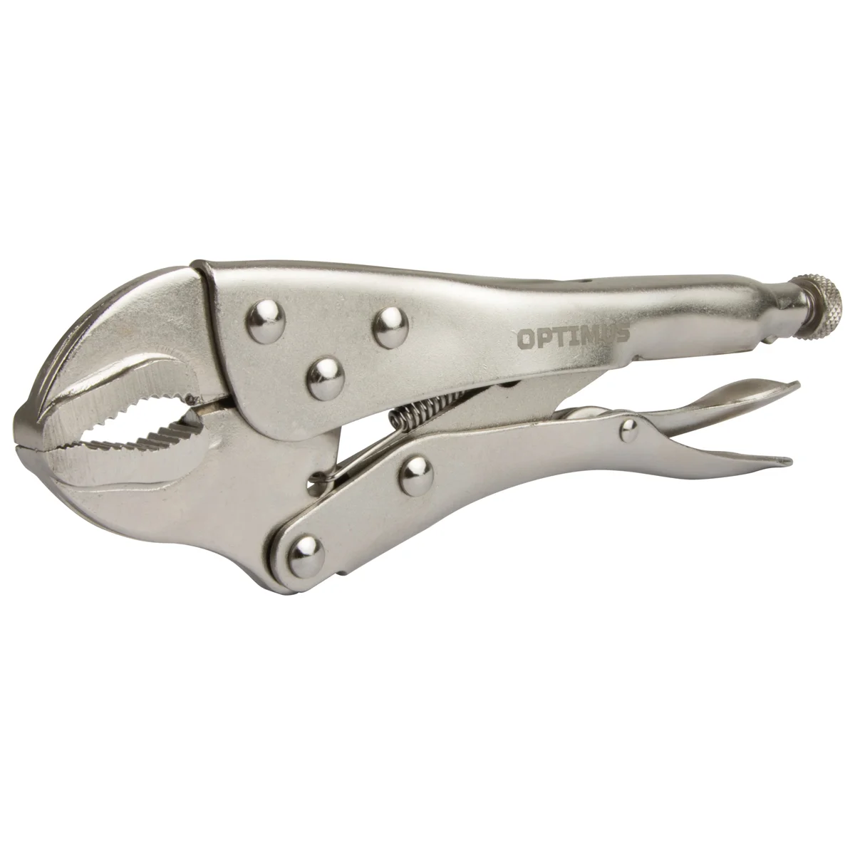 OPTIMUS 11110 Зажим сварочный американского типа, изогнутые губки 10"