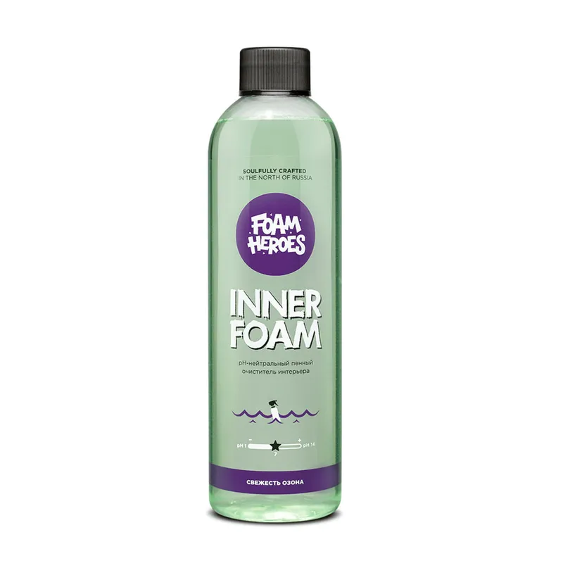 Foam Heroes Inner Foam - pH-нейтральный состав для деликатной химчистки салона, 500 мл - 1