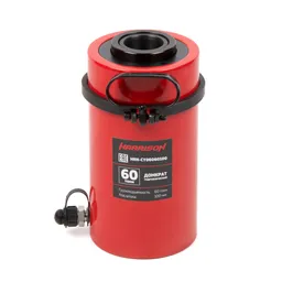 HRH-CY06060100 Гидравлический цилиндр (домкрат) с полым штоком, однополостной 60 т, ход 100 мм