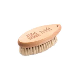 Foam Heroes Natural Boar's Hair Brush щетка для очистки кожи натуральной щетиной, 13.4x5.9 см