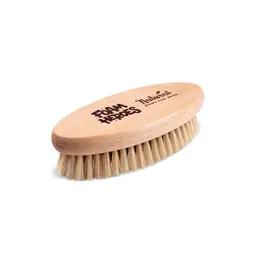 Foam Heroes Natural Boar's Hair Brush - щетка для очистки кожи с натуральной щетиной, 15.4x6.6 см