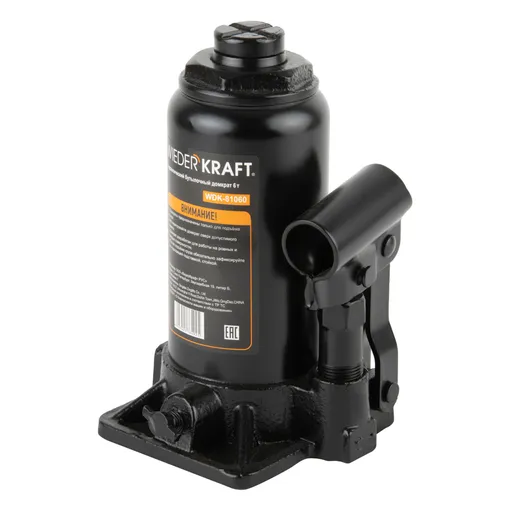 WDK-81060 Домкрат бутылочный, г/п 6 т, 180-350 мм - 1