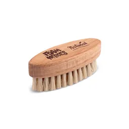 Foam Heroes Natural Boar's Hair Brush щетка для очистки кожи натуральной щетиной, 8.4x2.9 см