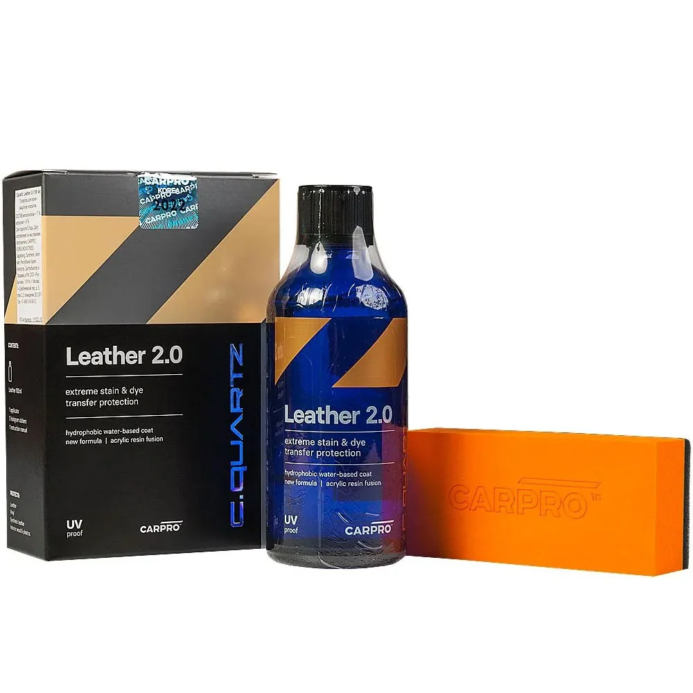 CarPro Cquartz Leather 2.0 - Полироль для кожи-защитное покрытие, 100 мл - 2