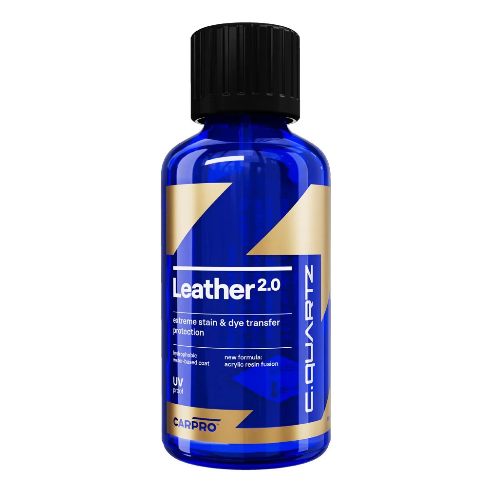 CarPro Cquartz Leather 2.0 - Полироль для кожи-защитное покрытие, 50 мл