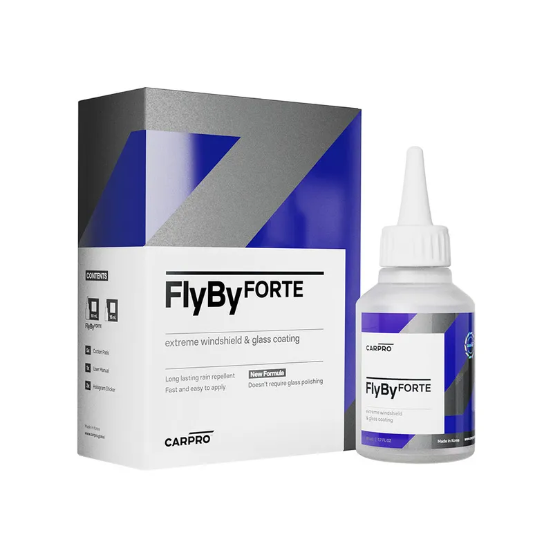 CarPro FlyBy Forte - Защитное покрытие для стекол (антидождь), 50 мл - 1
