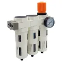 Блок подготовки воздуха 3/4", 16 бар, трехступенчатый с влагоотделителем