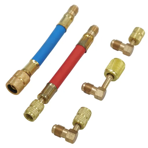 WDK-214048 Адаптеры для заправки автомобильных кондиционеров, набор - 1