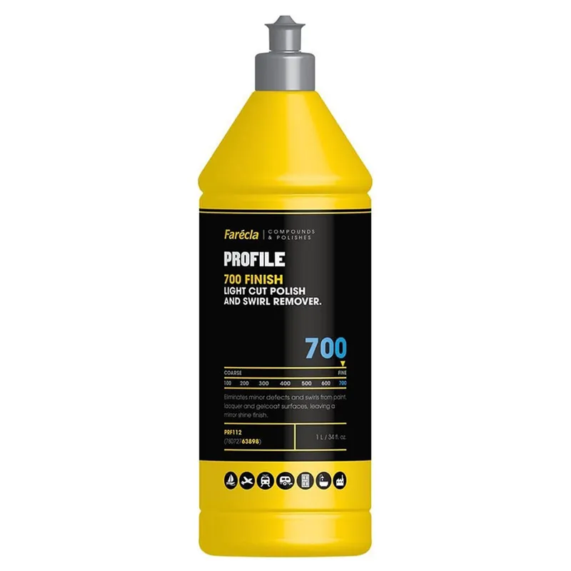 Farecla Profile 700 Finish - Полировальная эмульсия, 1 л - 1