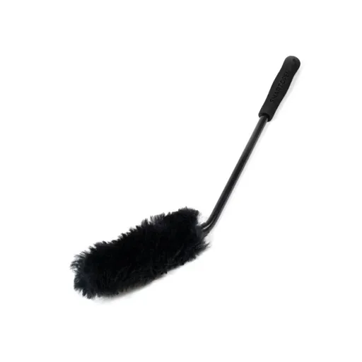 Smart Open Изогнутая щетка для чистки колес из натуральной шерсти овчины, 50 см - 1