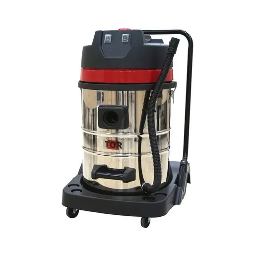 TOR Пылесос (пылеводосос) с розеткой, две турбины, 2 кВт, 70 л - 1
