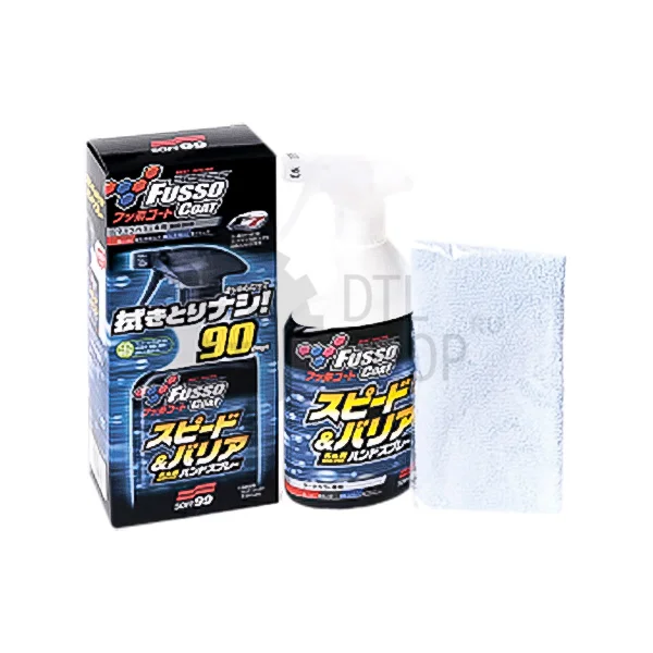 SOFT99 Fusso Spray 3 Months - Защитное покрытие для кузова (для всех цветов), 400 мл
