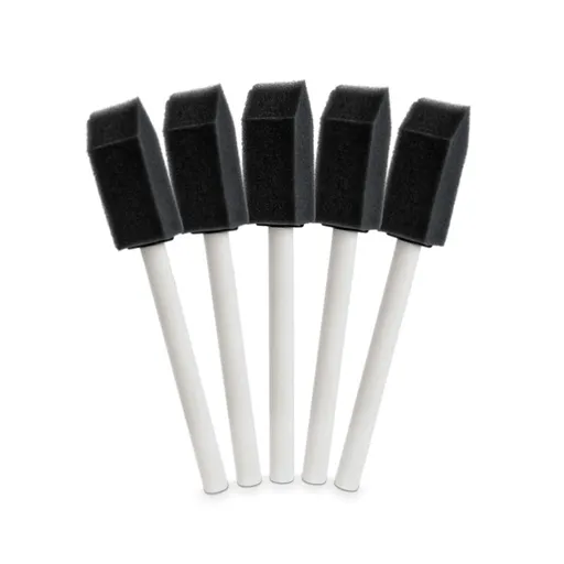 AuTech Губка- шпатель на деревянной ручке, комплект 5 шт - 1