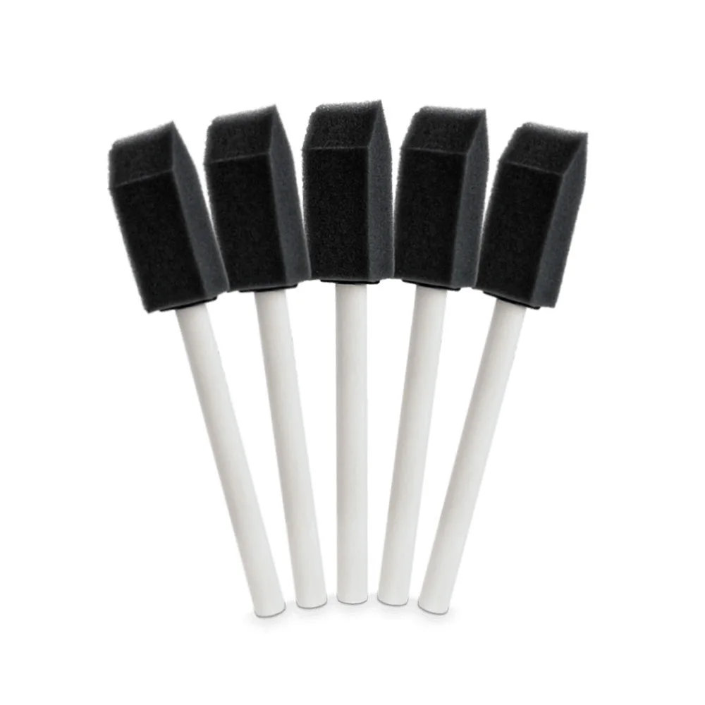 AuTech Губка- шпатель на деревянной ручке, комплект 5 шт