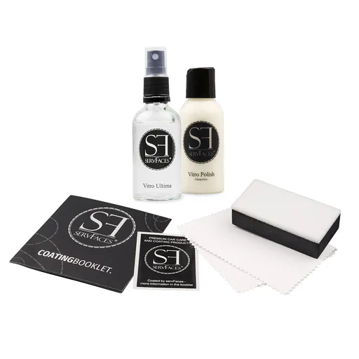 servFaces Vitro Ultima + Vitrum Polish - Набор для защиты стекла (антидождь), 50 мл - 1