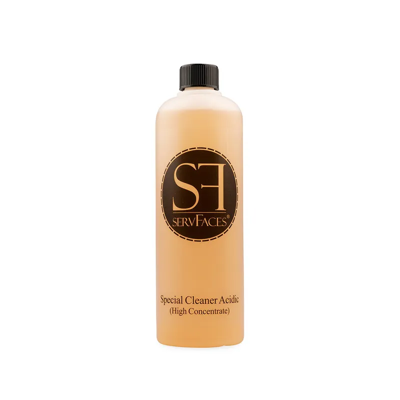 servFaces Special Cleaner Acidic - Высокоэффективный очиститель для кислотостойких поверхностей, 1 л - 1