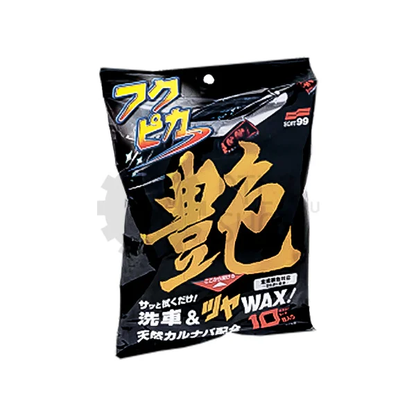SOFT99 Fukupika Gloss - Салфетки для усиления блеска кузова, 10 шт