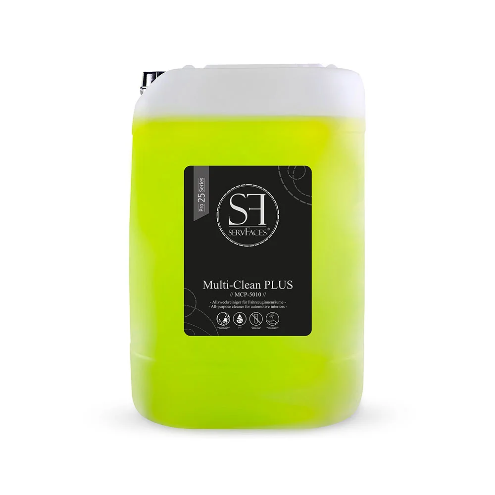 servFaces Multi Clean PLUS - Универсальный очиститель для салона автомобиля, 25 кг