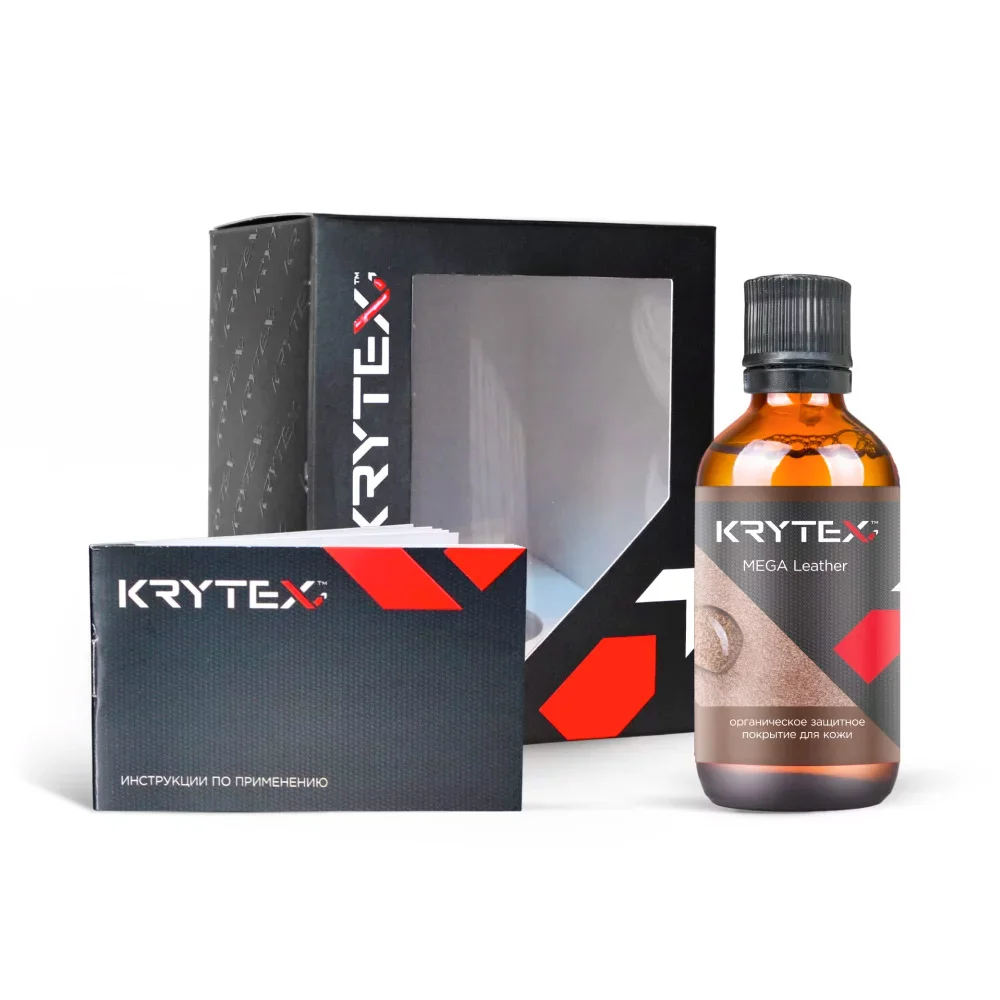 KRYTEX MEGA Leather  - Органическое защитное покрытие для кожи, 50 мл