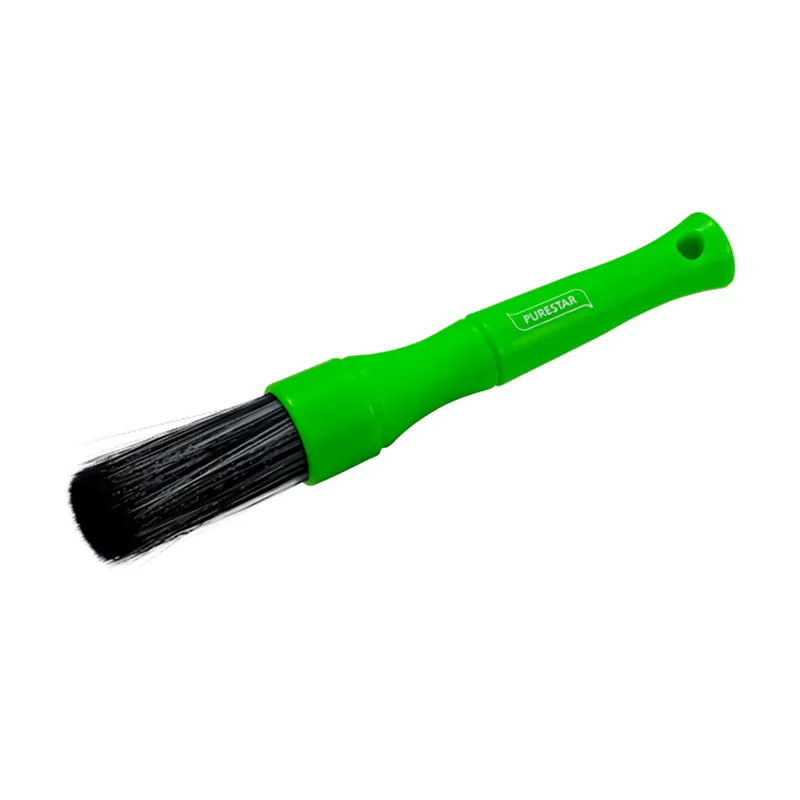 PureStar Detailing Brush Neon Green - Кисть для детейлинга, 10.5 см - 1