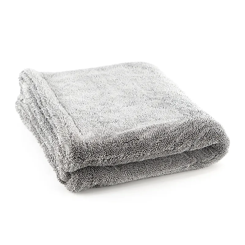 Shine Systems Easy Dry Double Max - двуслойная микрофибра для сушки кузова 50*80см, 1200гр/м2 - 1