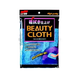 SOFT99 Wipe Cloth Blue - Ткань для полировки автомобиля, 32 х 22 см