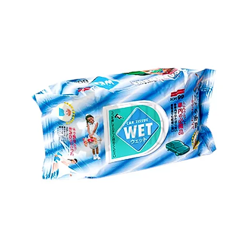 SOFT99 Wet Tissue - Салфетки влажные универсальные, 80 шт. - 1