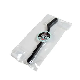 Leraton Мини щетка односторонняя мягкая, белая щетина