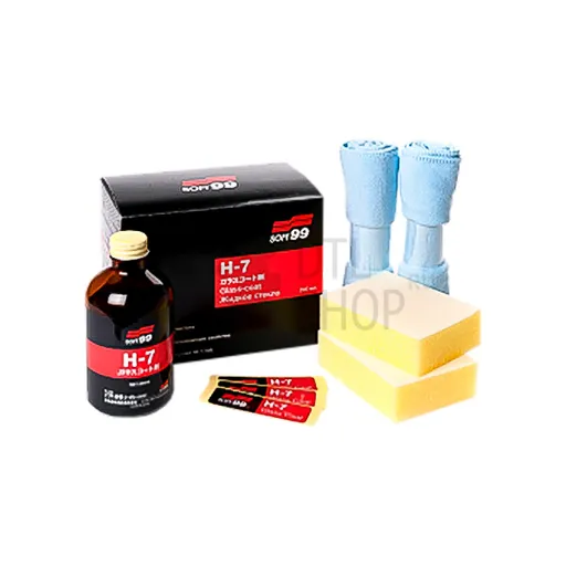 SOFT99 Glass Coat H-7 - Защитное покрытие, жидкое стекло, 100 мл - 1
