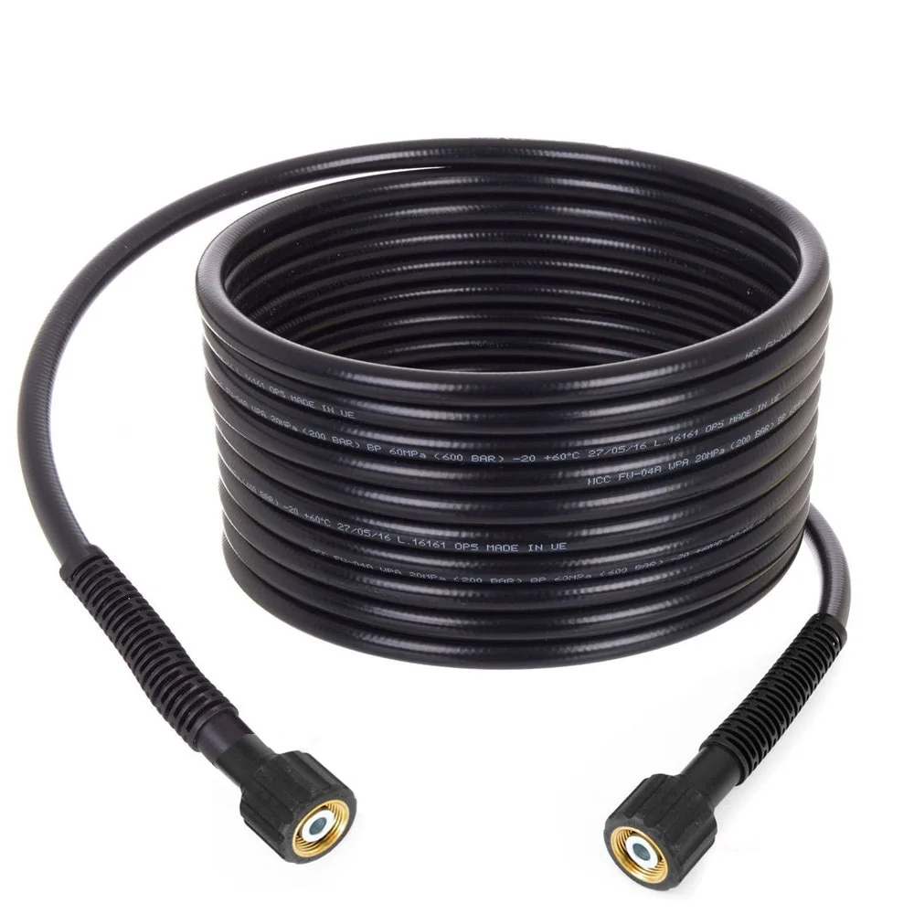 DTL Шланг высокого давления полиуретановый, черный, гайка-гайка, 10 м