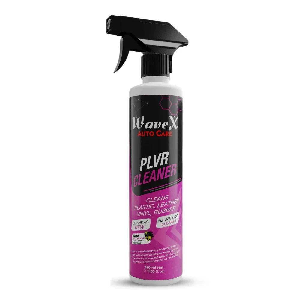 Wavex PLVR Plastic, Leather, Vinyl, Rubber Cleaner - Очиститель для пластика, кожи, винила и резины, 350 мл