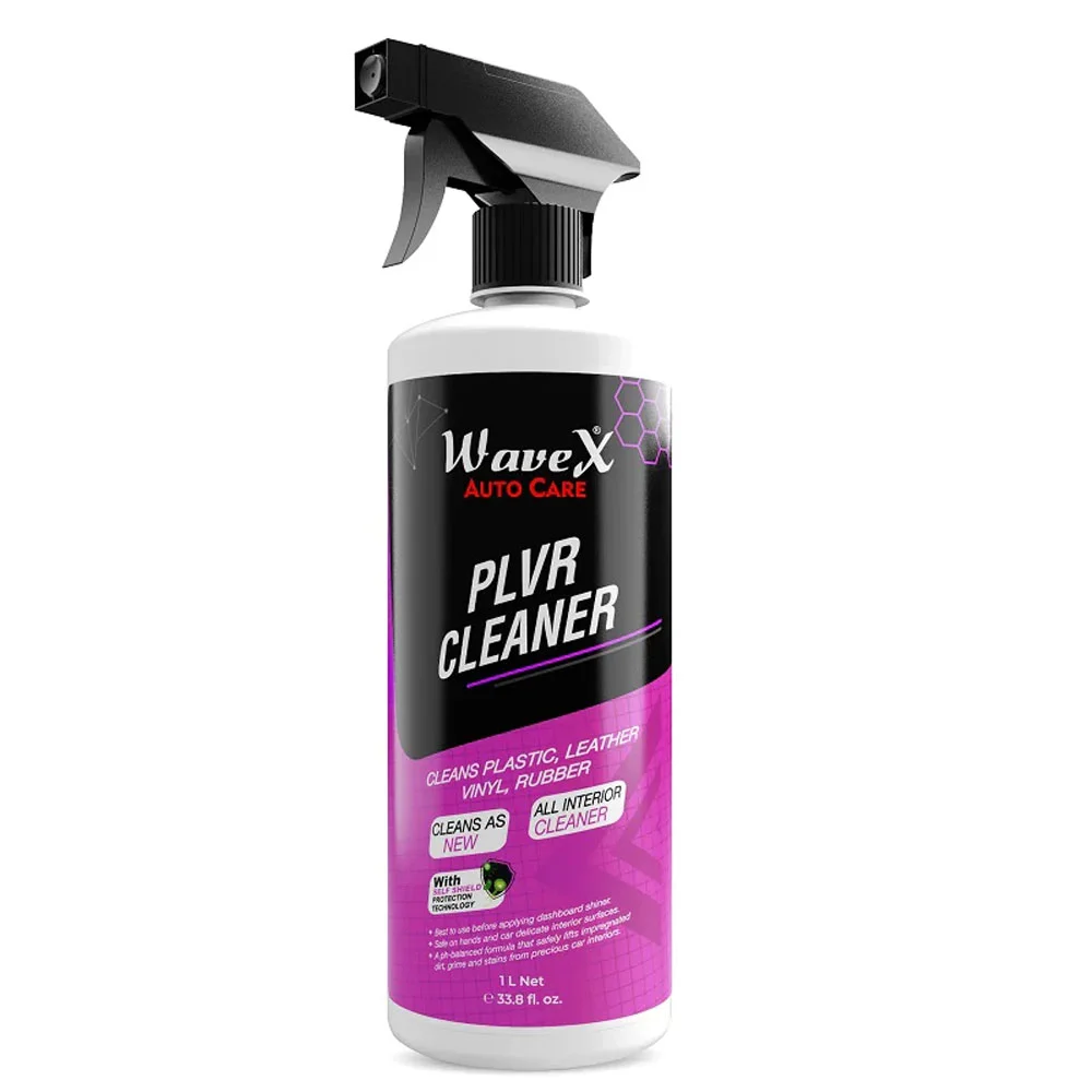 Wavex PLVR Plastic, Leather, Vinyl, Rubber Cleaner - Очиститель для пластика, кожи, винила и резины, 1 л