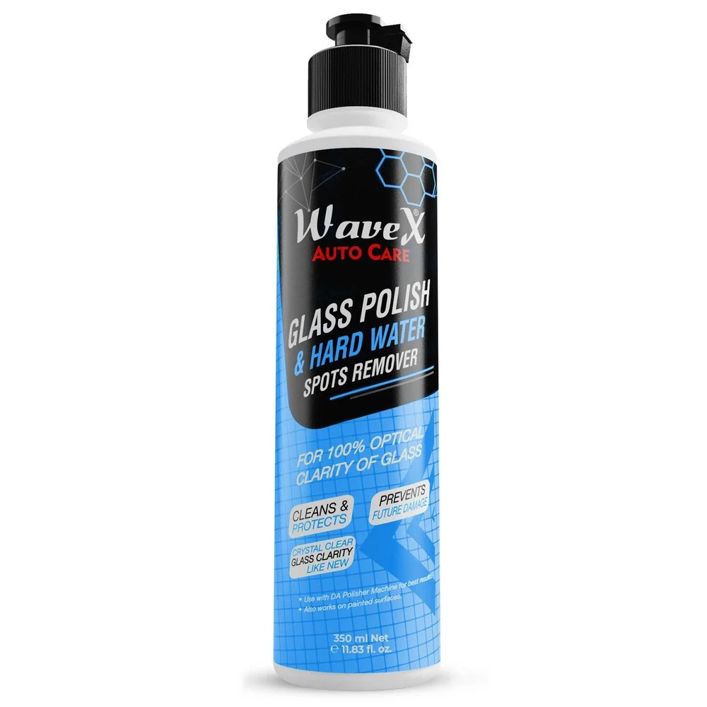 Wavex Glass Polish Cum Hard Water Spots Remover - Полироль для стекла, 350 гр