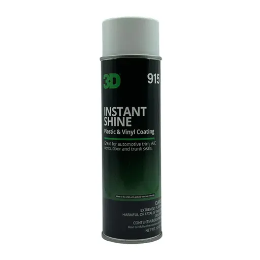 3D Instant Shine - Состав для пластика, резины и винила (аэрозоль), 340 гр - 1