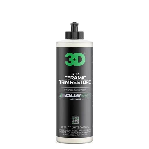 3D SIO2 Ceramic Trim Restore GLW - Реставратор пластика с гидрофобным эффектом, 473 мл - 1