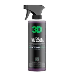 3D SIO2 Ceramic Tire Gloss GLW - Гидрофобное глянцевое чернение для шин, 473 мл