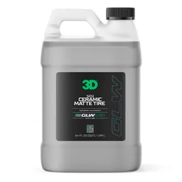 3D SIO2 Ceramic Matte Tire GLW - Гидрофобное матовое чернение для шин, 1.89 л