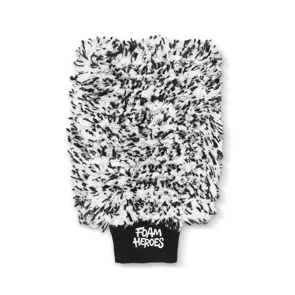 Foam Heroes Ripple - варежка из микрофибры для мойки автомобиля 17.5х23 см, 1000 гр/м2 - 2