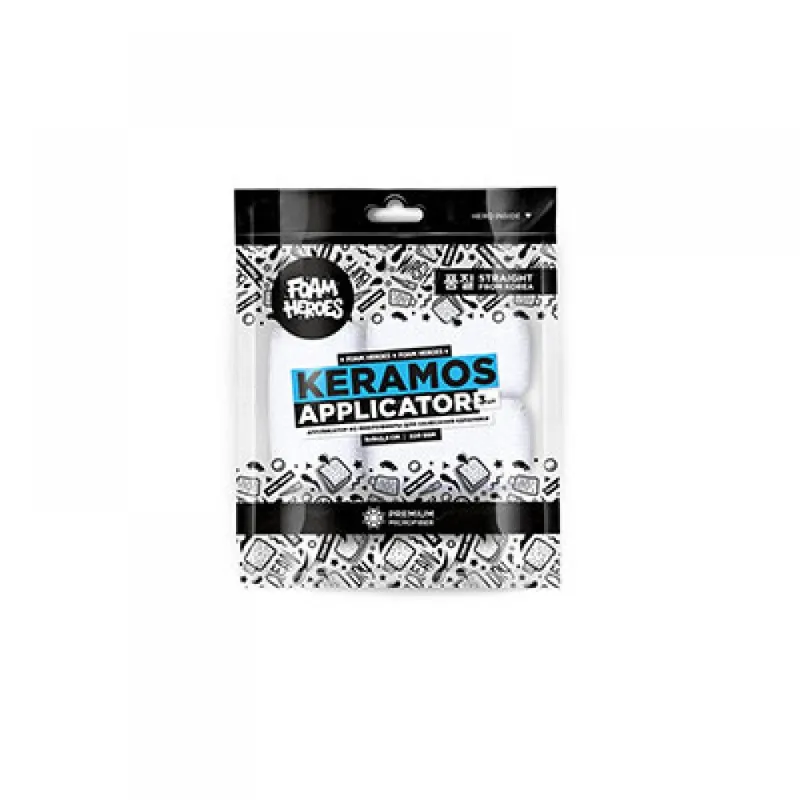 Foam Heroes Keramos Applicator - аппликатор для нанесения защитных покрытий (3шт), 5х9x2.5 см - 1