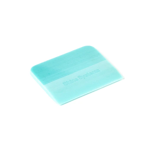 Shine Systems Ракель бирюзовый PPF твердость 70А, 10х7, 5см - 1