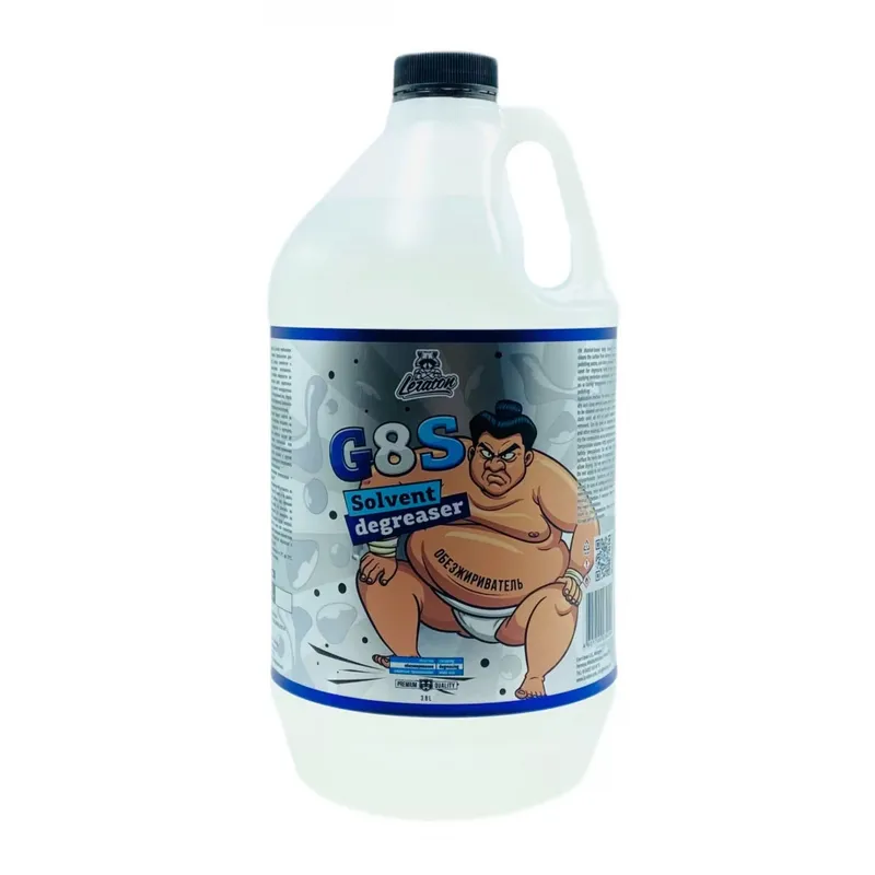 Leraton G8S - Обезжириватель антисиликон на сольвентной основе, 3.8 л - 1
