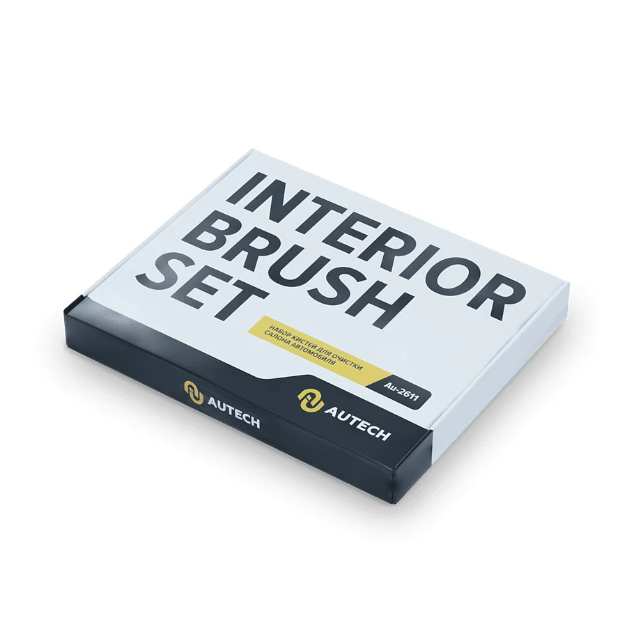 Autech Interior Brush Set - Набор из четырёх кистей для очистки салона автомобиля - 2